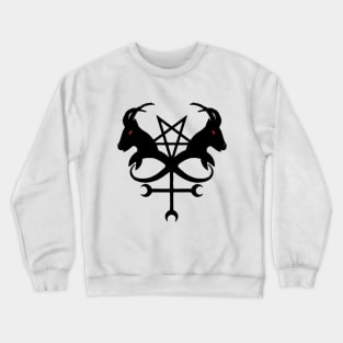 satanic symbol Crewneck Sweatshirt